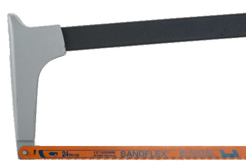 Professional hand hacksaw frames with aluminum handle, 300 mm