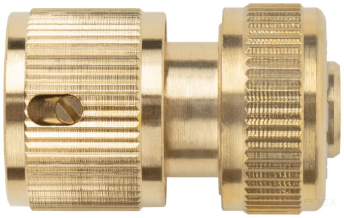 Соединитель, латунь 1/2"