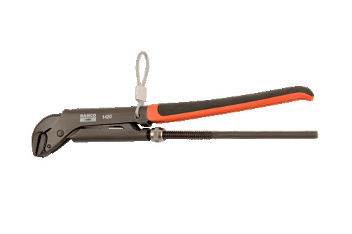 1 1/2" Swedish ERGO pipe wrench with wire loop, 430 mm
