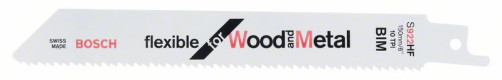 Пильное полотно S 922 HF Flexible for Wood and Metal, 2608656016