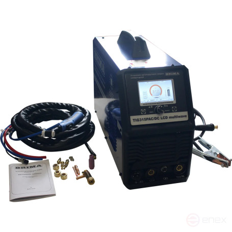 УСТ-КА ИНВ. АРГОН-ДУГ.СВАРКИ TIG 315P AC/DC LCD multiwave "BRIMA" с педалью