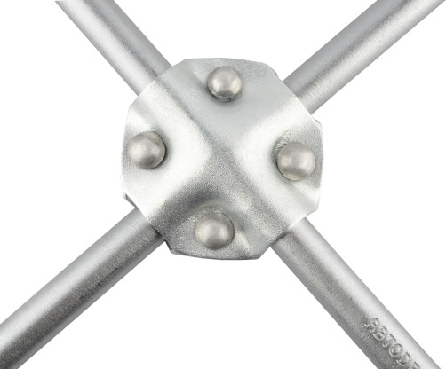 Ключ баллонный-крест (14*17*19*22)(усиленный) 380мм (АвтоDело) 34414