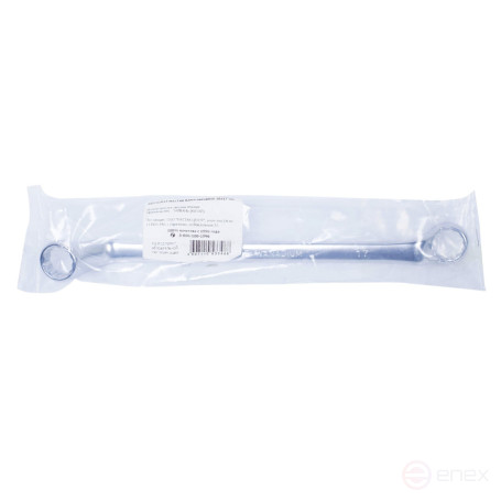 Ключ накидной 16х17 мм МАСТАК 023-11617