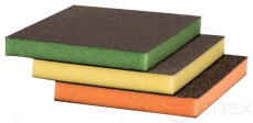 Sanding sponge with Velcro 80x20 mm, small , 624092000