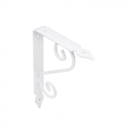 Shelf holder metal. MELODY 145*110, white AKS
