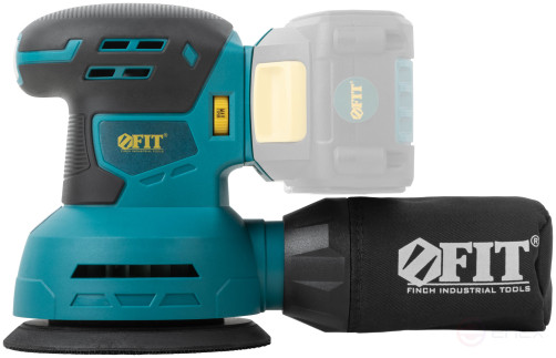 Шлифмашина Эксцентриковая Акк.;20 В; 6000-12000 об/мин; 125 мм; липучка; коробка