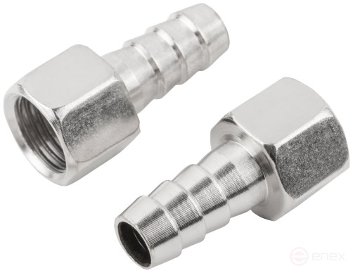 Herringbone adapters 10 mm - 1/4" internal thread, 2 pcs.