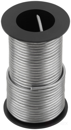 Solder POS 40 with rosin, wire diameter 1 mm, on a coil, 50 gr.