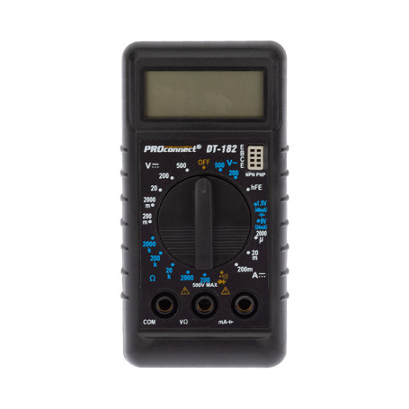 Portable Multimeter M-182 (DT-182) ProConnect