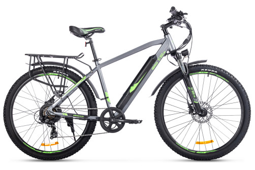 Велогибрид Eltreco XT 850 Pro Серо-зеленый-2674