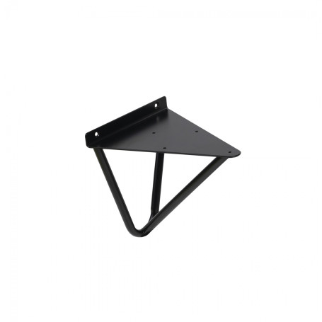 Shelf holder meth. FLASH, black matte