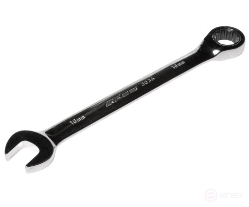 Ключ комбинированный 16х16мм трещоточный JTC