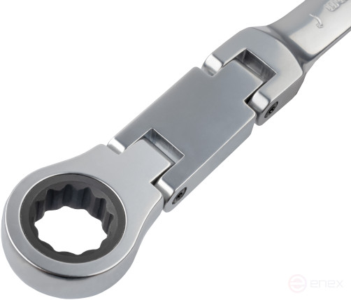 Набор комб.трещоточных ключей с двойным шарниром (АвтоDело) 8шт.(сумка) 30227