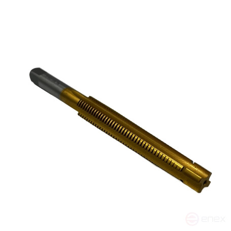 Trapezoidal tap Tr 14x2 P6M5 with TiN TORNERI coating T023841