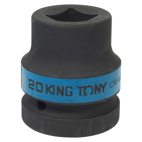 Four-sided end impact head 1", 20 mm, KING TONY 851420M
