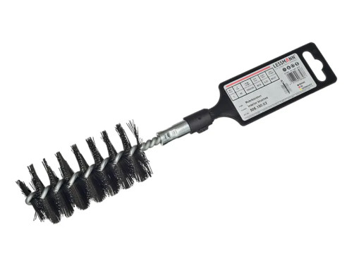 Щетка ерш IBG, 160*100 мм, диаметр 40*80 мм, стальная прямая проволока STA 0,35 мм, посадка W1/2"