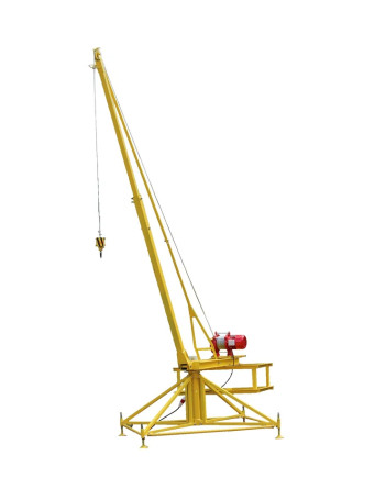 Boom rotary crane PIONEER KSP-500 with winch KCD 500 kg 100m 380v