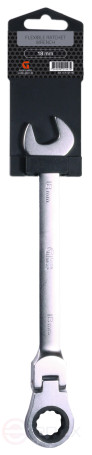 Комбинированный ключ с трещоткой и гибкой головкой 8 мм