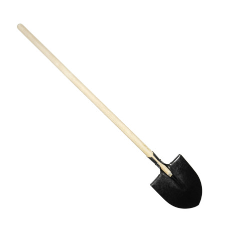 Universal bayonet shovel on a wooden handle