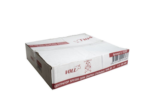 Центратор VOLL SPC300 для сварки стальных труб до 12", 112-300мм