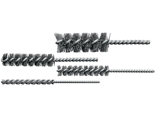Brush ruff IBE, 125*25 mm, diameter 32 mm, nylon abrasive SIC K 120/0.60 mm, shank 3.0 mm