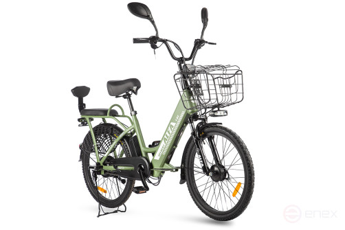 Gelbert ALFA 1 ST electric bike, green