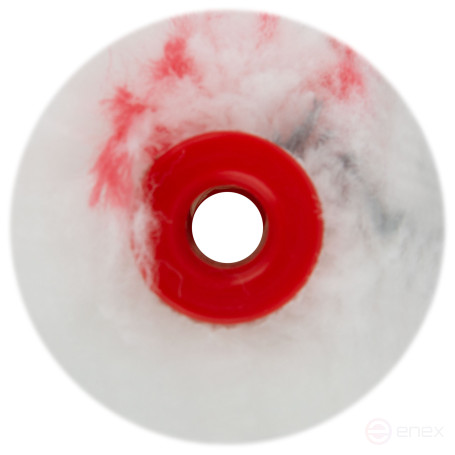 Roller, core 15 mm, polyamide, pile 12 mm, under 6 mm handle, 100 mm