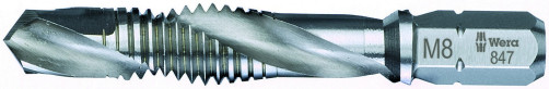 847/1 HSS Tap nozzle combined, shank 1/4" C 6.3, 4.2 x 41 mm