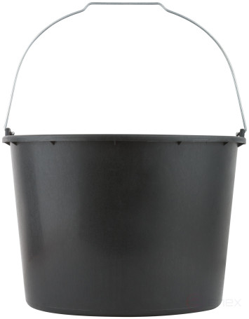 Plastic construction bucket for mixing 20 l mortar
