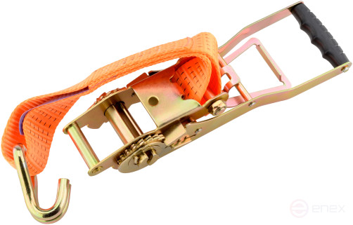 Стяжка крепления груза 10м (EN12195-2, GS, LC, 2500 daN) АвтоDело 43250