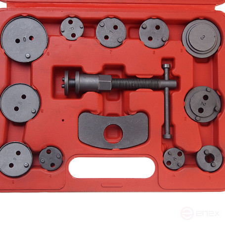 Набор для обслуживания тормозных цилиндров ER-88107 13пр., в кейсе ЭВРИКА /1/10
