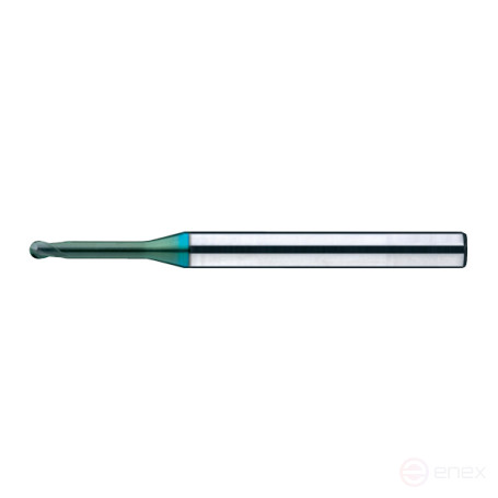 Фреза сферическая D8x12x30x100x8 Z2 TiSiN-nano