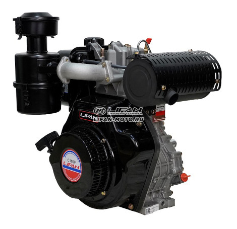 Lifan Diesel 192F engine, shaft 25mm