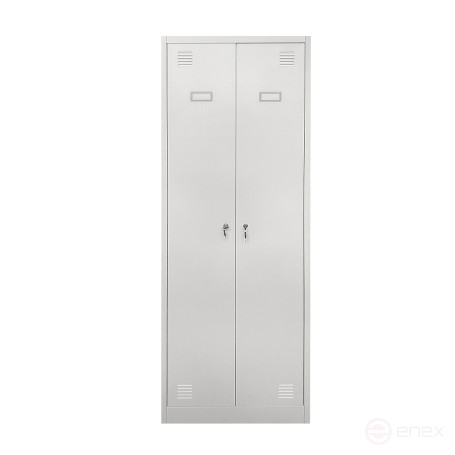 Шкаф металлический для одежды двухдверный 1850х800х500 мм