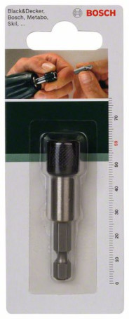 Universal Shank holder with 1/4" external hexagon, with quick-change chuck