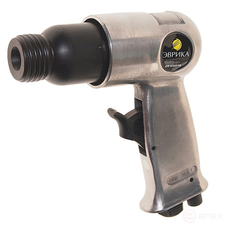 Pneumatic hammer ER-83501R 4500 strokes/min 150mm with round nozzle EUREKA 1/10 "REPAIR"