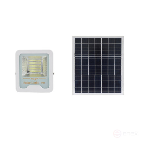 Светодиодный прожектор с солнечной панелью Mosvolt SFL-A2-50W