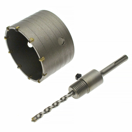 Коронка по бетону 90мм, SDS Plus, Чеглок (4/20)