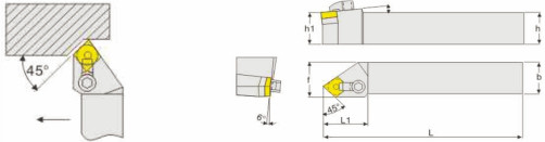 Державка MCSNR2525M12