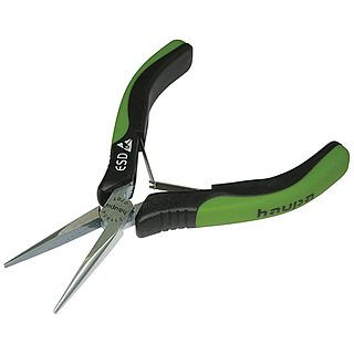 Pliers for electronics plano-convex 130 mm