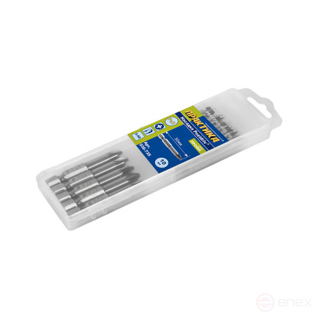 Бита отверточная ПРАКТИКА "Профи" PZ-2 х 50мм (10шт), кассета