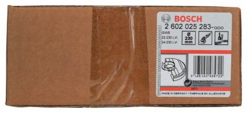 Protective cover with a cover of 230 mm, with coding