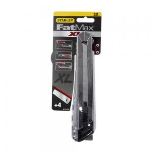 FatMax XL knife with retractable 25 mm blade with breakable segments STANLEY 0-10-820, 208 mm