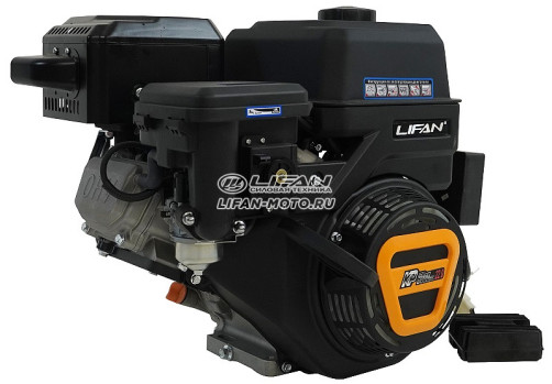 Lifan KP500E ECC engine, 25mm shaft, 18 Amp coil (filter element type "winter")