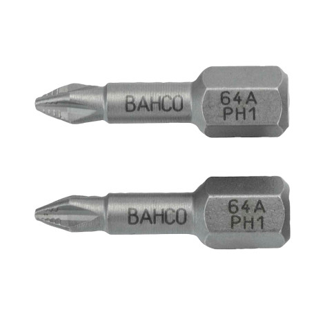 Bits for Phillips 64A/PH1 screws