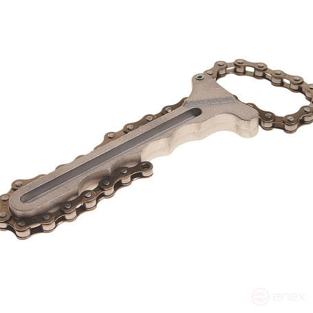 Съемник масляного фильтра ER-86051 цепной, охват 9.5-107.9 мм. ЭВРИКА 1/6/36