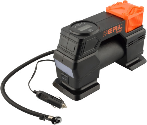 12V Evr30/20D-15 Autocompressor (Digital pressure gauge+bag) BERIL