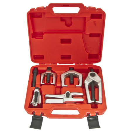 Set of pullers ER-86851 ball bearings and tips of steering rods 6pr., in a case EUREKA /1/4