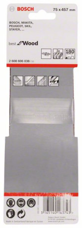 Set of 3 X440 75 x 457 mm, 180