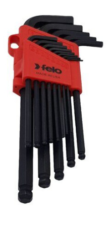 Felo Hex Wrench Set with Ball end 13 pcs 37513001
